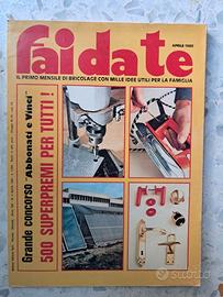 Rivista vintage Far da se Aprile 1980