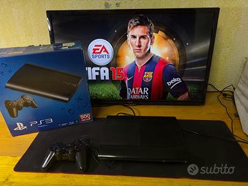 PlayStation 3 Super Slim 500GB + 3 Giochi