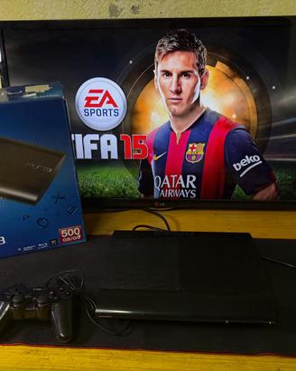 PlayStation 3 Super Slim 500GB + 3 Giochi