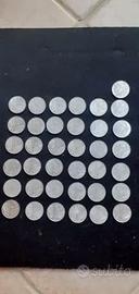 Blocco 37 Monete 10 Lire Aratro Spiga 1951 - 1985