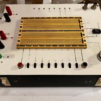 banco vintage per prova componenti elettronici