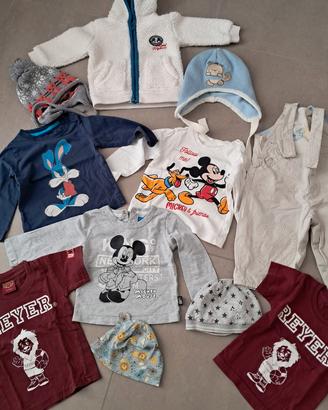 Lotto abbigliamento  neonato 