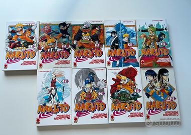 Manga di naruto vol 1-9
