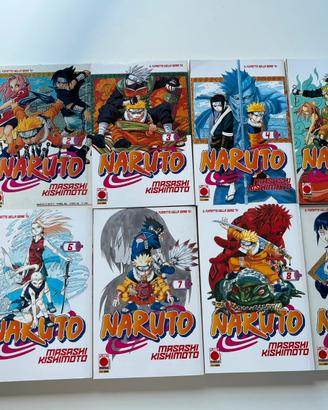 Manga di naruto vol 1-9