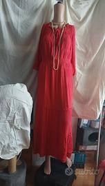 VESTITO ROSSO DONNA