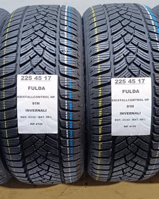 4 GOMME 225 45 17 FULDA INV RIF4126