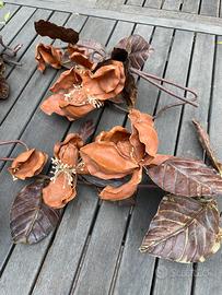 Rami di fiori finti colori autunnali