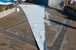 Vela randa e genoa per barca di 14/15 mt