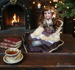 Bambola Vintage in Ceramica