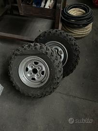 Cerchi + gomme quad/ATV