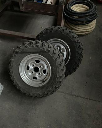 Cerchi + gomme quad/ATV