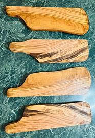 4-Taglieri in Legno di Ulivo