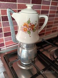 Caffettiera vintage ceramica