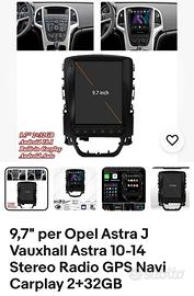 Stereo per astra j mai installato nuovo.