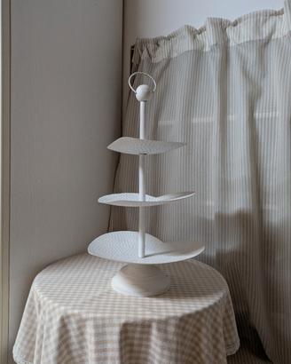 Portafrutta shabby, alzatina