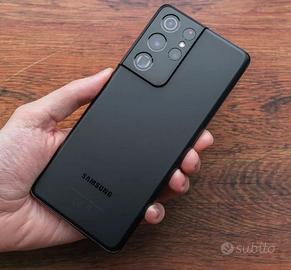 Samsung Galaxy S21 Ultra Nero 128gb 5G Doppia Sim