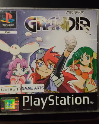 Grandia PS1 PlayStation PAL Completo