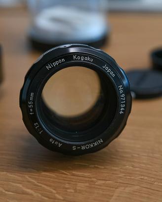 Nikon 55 f 1.2 S