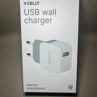 Caricatore da muro USB Celly – NUOVO