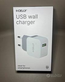 Caricatore da muro USB Celly – NUOVO