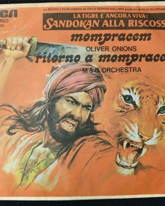 OLIVER ONIONS Sandokan Mompracem sigla TV 45 gii