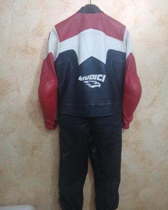 Tuta in pelle moto 