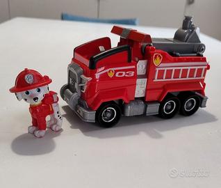 Paw Patrol Camion Pompieri rosso  + personaggio