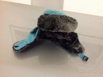 Cappello aviatore bimbo celeste cm.56