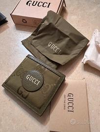 Portafoglio Gucci Off The Grid Green