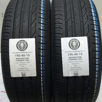 2 GOMME 195 60 15 BRIDGESTONE A52568