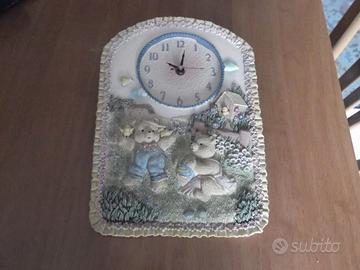 OROLOGIO DA MURO CAMERA BIMBI