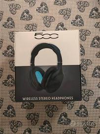 Fiat 500: Cuffie Wireless Stereo Headphones, NUOVE