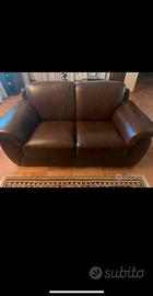 Divano divani vera pelle testa Moro