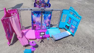 Palco concerto rock barbie