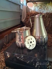 caraffa e porta ghiaccio vintage 