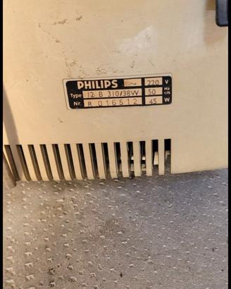 Televisore Philips anni 60/70 bianco e nero