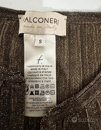 Cardigan lurex nuovo Falconeri S