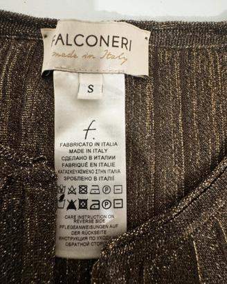 Cardigan lurex nuovo Falconeri S