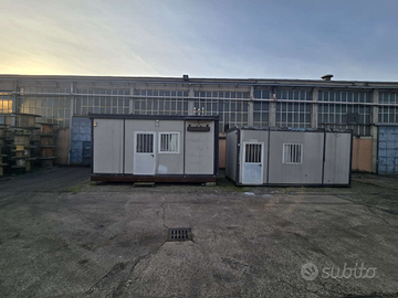 2 baracche uso ufficio/abitativo 6mtx2.4 alte 2.9