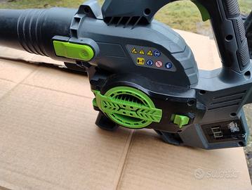 soffiatore aspiratore a batteria luxtool