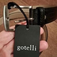 Cinture uomo NUOVE Gotelli e Lancetti. Con scatola