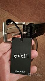 Cinture uomo NUOVE Gotelli e Lancetti. Con scatola