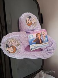pantofole elsa frozen nuove dal 23 al 34