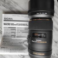 Sigma 105 f 2,8 Ex Dg Os Hsm per Canon