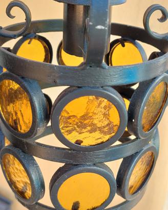 Lampadario rustico in Ferro 