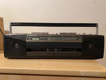 Radio sony modello CFS-W401L anni 80