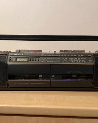 Radio sony modello CFS-W401L anni 80