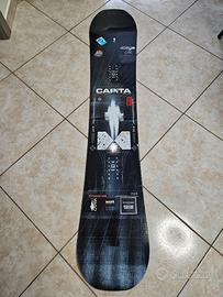 Snowboard/casco/attacco/scarponi/