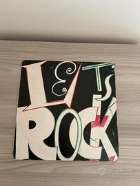 Disco vinile 33 giri Let's Rock" del 1989