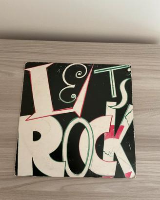 Disco vinile 33 giri Let's Rock" del 1989